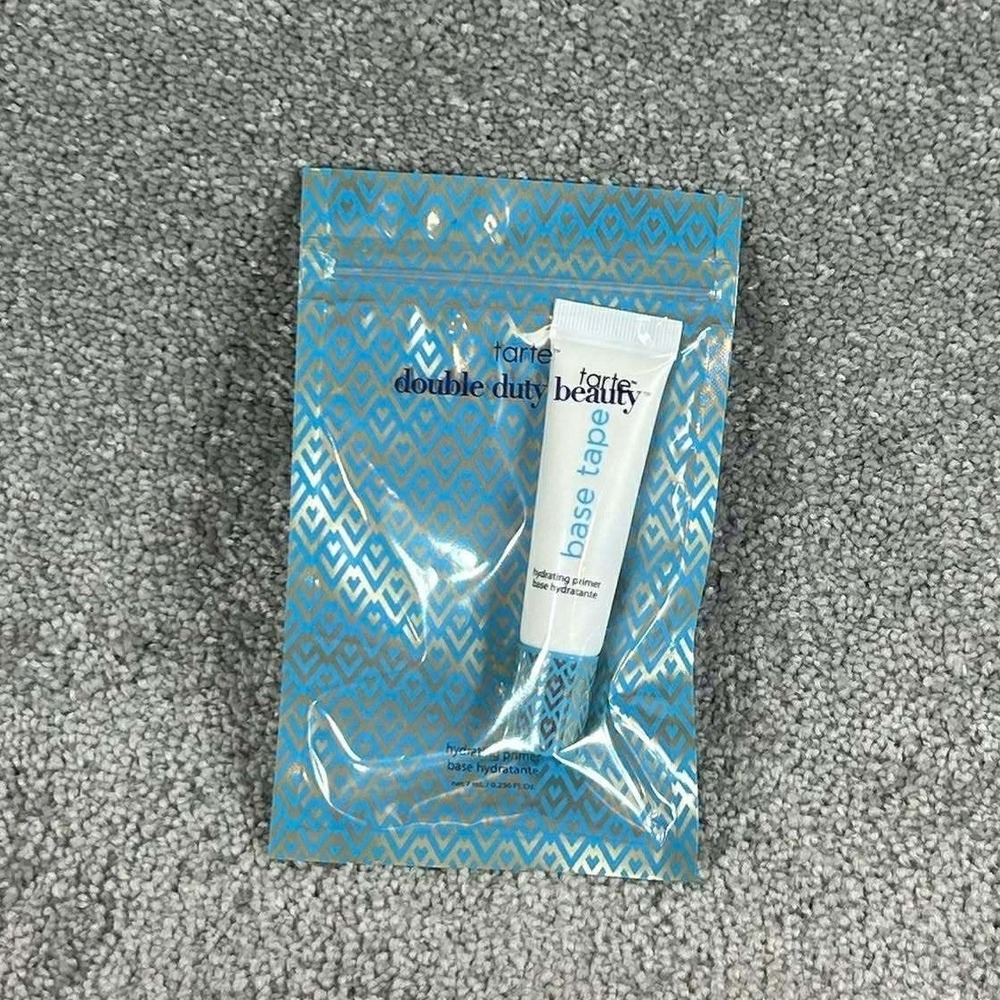 Tarte Base Tape Hydrating Primer Double Duty Beauty White Travel Size 7ml